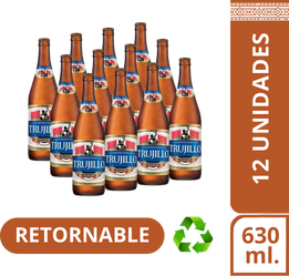 CERVEZA PILSEN TRUJILLO 12 UND. X 630 ml